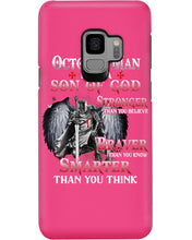 Load image into Gallery viewer, October Man Son Of God Birthday Meaningful Gift For Men Phone case
