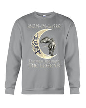Load image into Gallery viewer, I Love You To The Moon And Back Gift For Son-In-Law Sweatshirt
