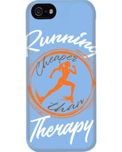 Load image into Gallery viewer, Running Cheaper Than Therapy Gift For Running Lovers Phone case
