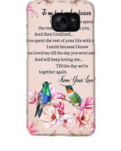 Load image into Gallery viewer, Til The Day We're Together Humming Birds Phone case
