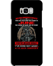 Load image into Gallery viewer, Never Underestimate This Old Man Who Was Born In June Custom Design Phone case
