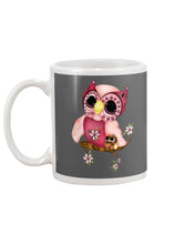 Load image into Gallery viewer, Lovely Tote Bag Owl Perchs On Branch Gift For Owl Lovers Mug
