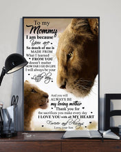 Load image into Gallery viewer, I Love You With All My Heart Gift From Son To Mommy Vertical Poster
