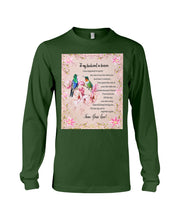 Load image into Gallery viewer, Til The Day We're Together Humming Birds Unisex Long Sleeve
