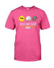 Load image into Gallery viewer, Best Day Ever Golf Trending Gift For Golf Lovers Guys Tee
