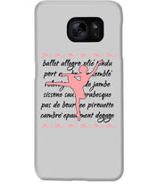Load image into Gallery viewer, Ballet Words Pink Pattern Gift For Ballet Dancer Phone case
