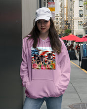 Load image into Gallery viewer, American Flag Sky Flower German Shepherd Gift For Dog Lovers Hoodie
