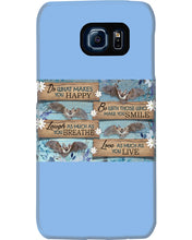 Load image into Gallery viewer, Do What Makes You Happy With Bats Gift For Girls Phone case
