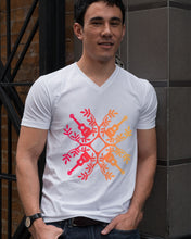 Load image into Gallery viewer, Four Ukuleles Unique Design Gift For Ukuleles Lovers Guys V-Neck
