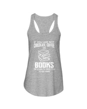 Load image into Gallery viewer, Librarian I Need To Go Away Books Custom Design Gifts Ladies Flowy Tank
