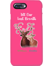 Load image into Gallery viewer, Custom Name Deers Gift For Boyfriend Till Our Last Breath Phone case
