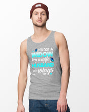 Load image into Gallery viewer, I'm A Wife Husband With Wings Trending Unisex Tank Top
