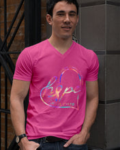 Load image into Gallery viewer, Hope For A Cure Multiple Sclerosis Awareness Guys V-Neck
