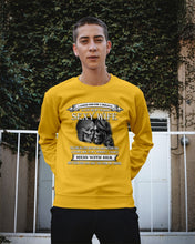 Load image into Gallery viewer, Shes Stubborn Messy And A Brat At Times Black Gift For Husband Sweatshirt

