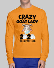 Load image into Gallery viewer, Crazy Goat Lady 2020 Quarantined Gift For Goat Lovers Unisex Long Sleeve

