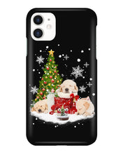 Load image into Gallery viewer, Funny Golden Retrievers Sleep In Red Boots Gift For Dog Lovers Phone case
