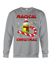 Load image into Gallery viewer, Tennis Players Magical Christmas Snowman Gift For Women Sweatshirt
