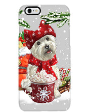 Load image into Gallery viewer, Cute Westie Christmas Night Gift For Dog Lovers Phone case
