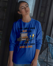 Load image into Gallery viewer, A Man Loves Beer And Dachshund Gift For Dog Lovers Unisex Long Sleeve
