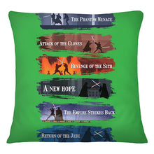 Load image into Gallery viewer, Attack Of The Clones A New Hope Pillow Cover

