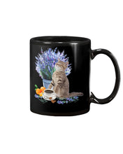 Load image into Gallery viewer, Cat With Coffee Is The Satisfaction Gift For Cat Lovers Mug
