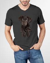Load image into Gallery viewer, Labrador Retriever Custom Design Gift For Labrador Retriever Lovers Guys V-Neck
