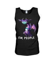 Load image into Gallery viewer, Grumpy Dragon Ew People Special Custom Design Unisex Tank Top
