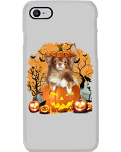 Load image into Gallery viewer, Chihuahua Book Pumpkin Halloween Gift For Dog Lovers Phone case

