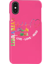 Load image into Gallery viewer, Librarian Live Love Read Special Custom Design Phone case
