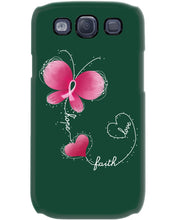 Load image into Gallery viewer, Butterfly Faith Breast Cancer Awareness Meaningful Gift Phone case
