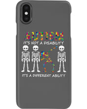 Load image into Gallery viewer, Autism It's A Different Ability Gift For Autism People Phone case
