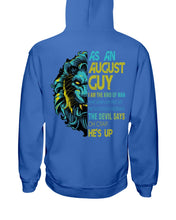 Load image into Gallery viewer, As An August I Am The Kind Of Man Lion Birthday Gift Hoodie

