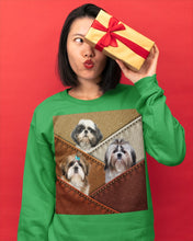 Load image into Gallery viewer, Three Cute Shih Tzu In Bag Gift For Dog Lovers Sweatshirt

