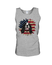 Load image into Gallery viewer, English Cocker Spaniel US Sunflower Gift For Dog Lovers Unisex Tank Top
