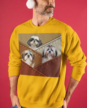 Load image into Gallery viewer, Three Cute Shih Tzu In Bag Gift For Dog Lovers Sweatshirt
