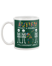 Load image into Gallery viewer, Autism It's A Different Ability Gift For Autism People Mug
