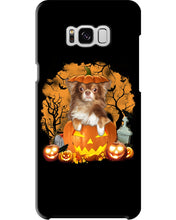Load image into Gallery viewer, Chihuahua Book Pumpkin Halloween Gift For Dog Lovers Phone case
