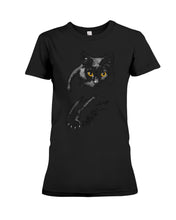 Load image into Gallery viewer, Cats Mysterious Design Gift For Cats Lovers Ladies Tee
