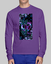 Load image into Gallery viewer, Purple Phone Case With Butterfly Faith Hope Love Suicide Awareness Gift Unisex Long Sleeve
