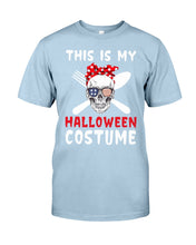 Load image into Gallery viewer, This Is My Halloween Costume Gift For Men Guys Tee
