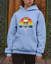 Load image into Gallery viewer, I Do What I Want Skull Sunflower Special Custom Design Hoodie
