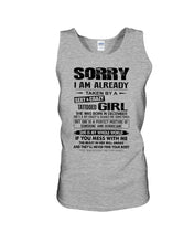 Load image into Gallery viewer, I'm Already Taken By December Sexy And Crazy Girl For Birthday Gift Unisex Tank Top
