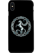 Load image into Gallery viewer, Black Phone Case Hore Celtic Gift For Horse Lovers Phone case
