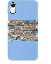 Load image into Gallery viewer, Do What Makes You Happy With Bats Gift For Girls Phone case
