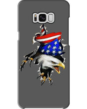 Load image into Gallery viewer, Eagle Giant Scratch USA Flag Gift For Women Phone case
