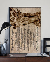 Load image into Gallery viewer, Mom Gift For Daughter With Wonderful Words Love You Always Vertical Poster

