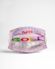 Load image into Gallery viewer, Golf Who Believes In Herself Gift For Sport Lovers Cloth Face Mask
