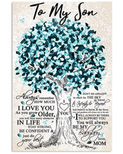 Load image into Gallery viewer, Mom Gift For Son Meaningful Message Stay Strong Vertical Poster
