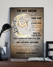 Load image into Gallery viewer, Daughter Gift For Mom I Love You With All My Heart Vertical Poster

