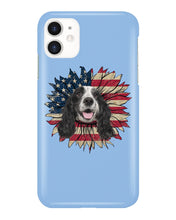 Load image into Gallery viewer, English Cocker Spaniel US Sunflower Gift For Dog Lovers Phone case
